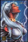 Marvel Annual Flair '95 (FlairPrint Subset) card 8 Storm
