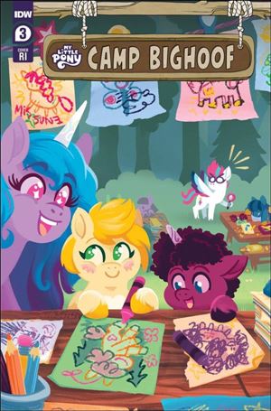 My Little Pony: Camp Bighoof issue 3-D JustaSuta 1:25 Cover