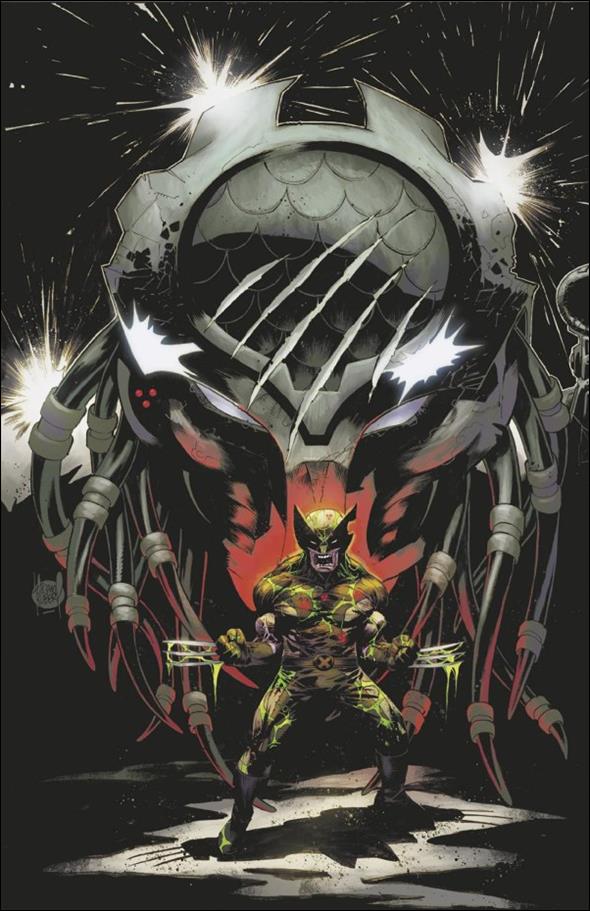 Predator vs. Wolverine issue 3-E Adam Kubert 1:100 Virgin Cover