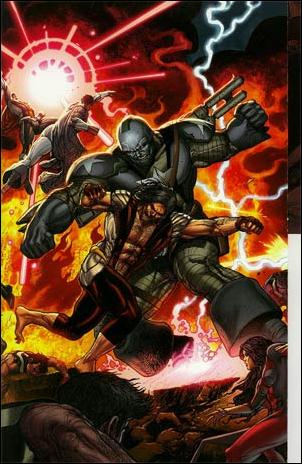 Deathmatch issue 1-B Carlos Magno 1:25 Triple Gatefold Cover