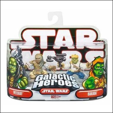 Star Wars: Galactic Heroes figure 54 Weequay and Barada