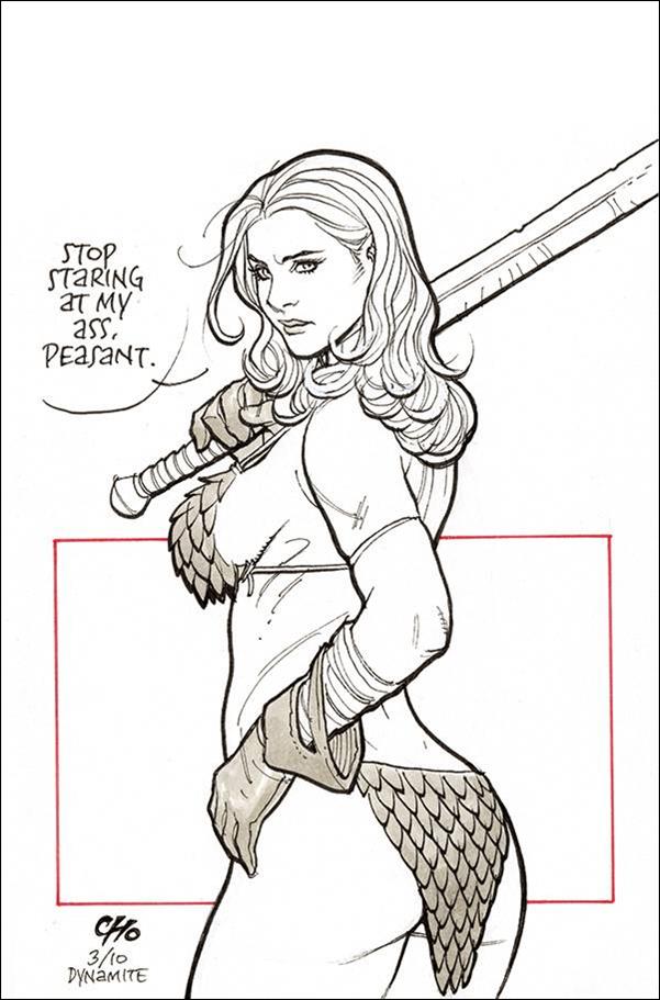 Invincible Red Sonja issue 1-L Frank Cho 1:20 Virgin Cover
