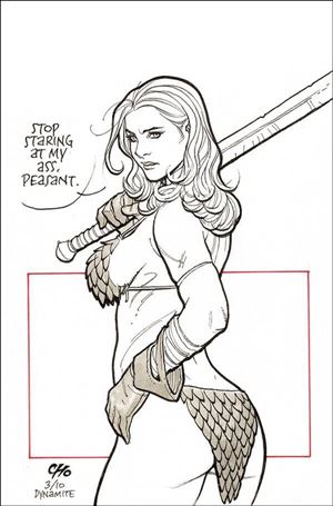 Invincible Red Sonja issue 1.00-L Frank Cho 1:20 Virgin Cover