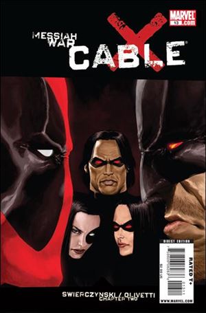 Cable (2008) issue 13 Kaare Andrews Cover