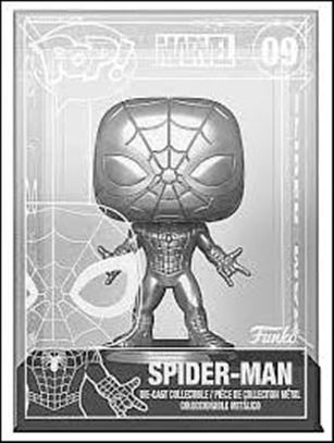 POP! Die-Cast figure 9-B Spider-Man (Silver Chase)