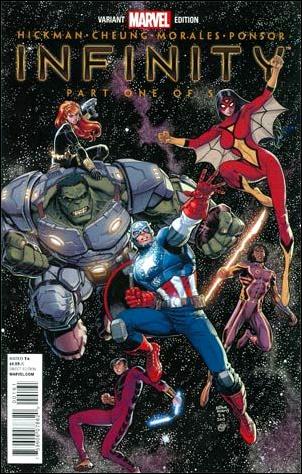 Infinity issue 1-D Arthur Adams 1:100 Hero Cover