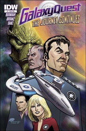 Galaxy Quest: The Journey Continues issue 1-B Roger Robinson Subscription Cover