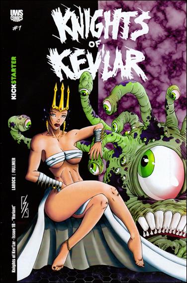 Knights of Kev'Lar issue 1-B Steve Kupiszewski Kickstarter Cover