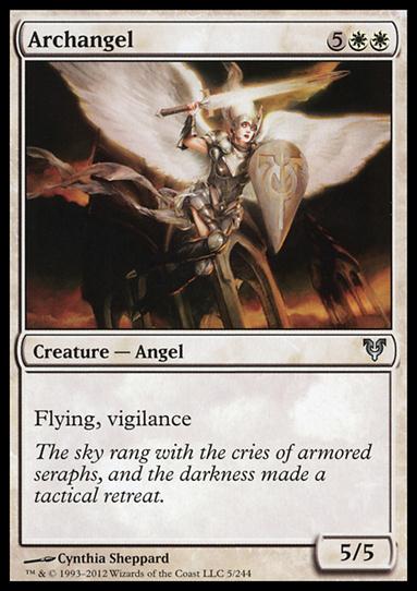 Magic the Gathering: Avacyn Restored (Base Set) card 5 Archangel