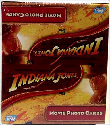 Indiana Jones and the Kingdom of the Crystal Skull card 1 Sealed Box