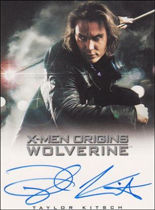 X-Men Origins: Wolverine (Autographs Subset) card nn13 Taylor Kitsch