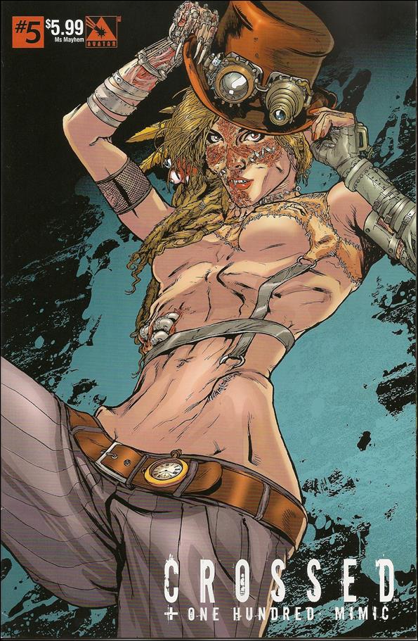 Crossed Plus One Hundred: Mimic issue 5-C Christian Zanier "Ms Mayhem" Cover