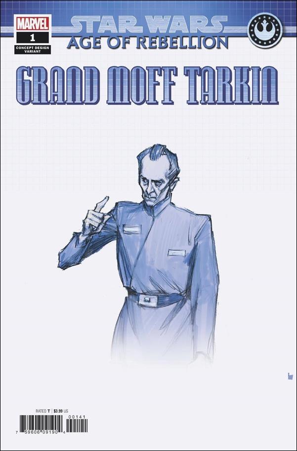 Star Wars: Age of Rebellion - Grand Moff Tarkin issue 1-C Marc Laming Design Cover