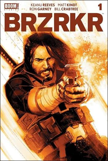 BRZRKR issue 1-SD Rod Reis Orange Cover 1/500