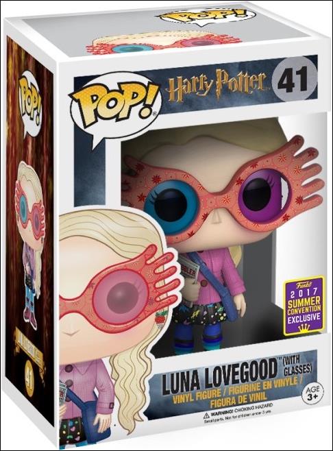 POP! Harry Potter figure 41-B Luna Lovegood (With Glasses) Summer Convention