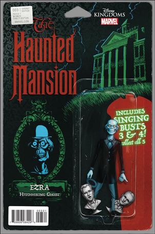 Haunted Mansion (2016) issue 3-B John Tyler Christopher Action Figure Cover
