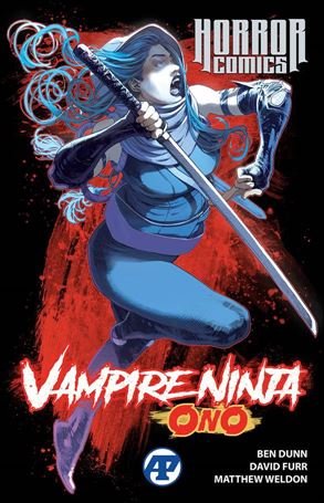Horror Comics: Vampire Ninja Ono Cover Image 1