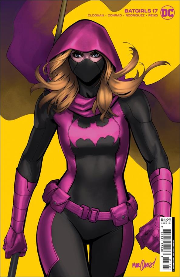 Batgirls issue 17-B David Marquez Cardstock Cover