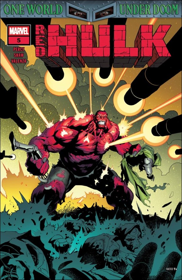 Red Hulk (2025) issue 5 Geoff Shaw Cover