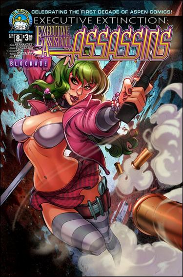 Executive Assistant: Assassins issue 8-B Reinaldo Quintero Cover