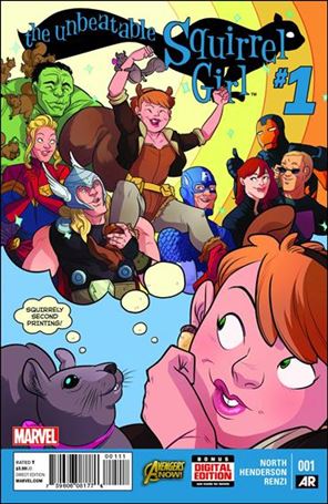 Unbeatable Squirrel Girl (2015/03) issue 1-E Erica Henderson Cover (2nd Printing)