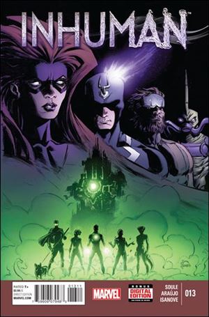 Inhuman issue 13 Ryan Stegman Cover