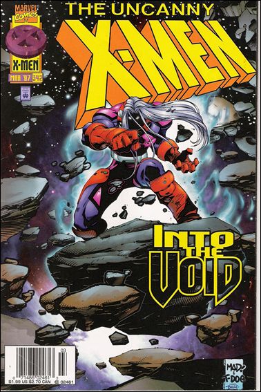 Uncanny X-Men (1981) issue 342-C Newsstand Edition / Price Variant