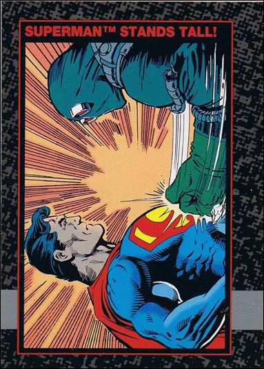 Doomsday: The Death of Superman (Base Set) card 16 Superman Stands Tall!