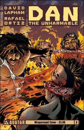 Dan the Unharmable issue 6-B Wraparound Cover