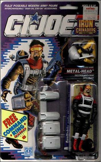 G.I. Joe: A Real American Hero 3 3/4" Basic Action Figures figure 127 Metal-Head (Destro's Anti-Tank Specialist) 