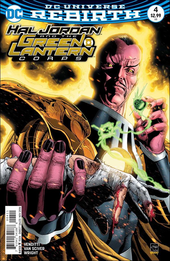 Hal Jordan and the Green Lantern Corps issue 4 Ethan Van Sciver Cover