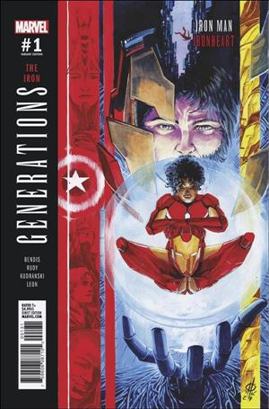 Generations: Iron Man & Ironheart issue 1-D Marco Rudy 1:25 Cover
