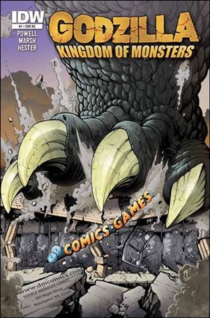 Godzilla: Kingdom of Monsters issue 1-NB Double Midnight Comics & Collectibles Cover 1/500