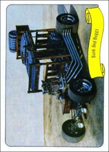 Kustom Cars 1  (Base Set) card 26 Bunk Bed Buggy