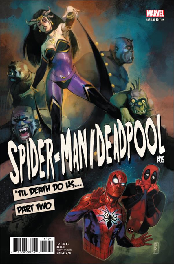 Spider-Man/Deadpool issue 15-B Rod Reis Cover