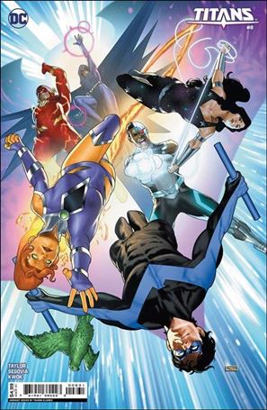 Titans (2023) issue 8-B Taurin Clarke Cardstock Cover