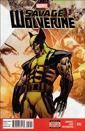 Savage Wolverine issue 12 Standard Cover