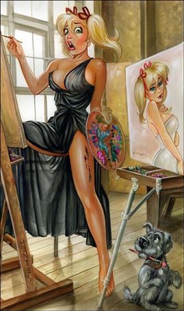 Mandy - A Tribute to Dean Yeagle issue nn-N Monte Moore Cover