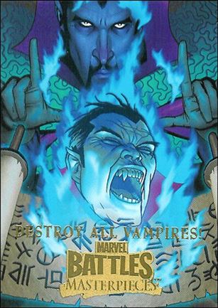 2008 Marvel Masterpieces: Series 3 (Base Set) card 55 Destroy All Vampires!
