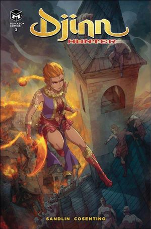 Djinn Hunter issue 3 Standard Cover
