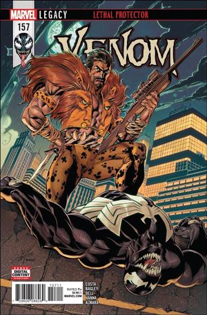 Venom (2017) issue 157 Mark Bagley Cover