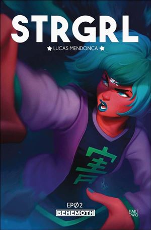 Strgrl issue 3-B Action Pose Cover