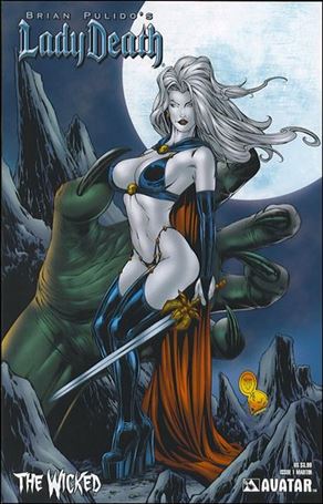 Brian Pulido's Lady Death: The Wicked issue 1-B Matt Martin Cover