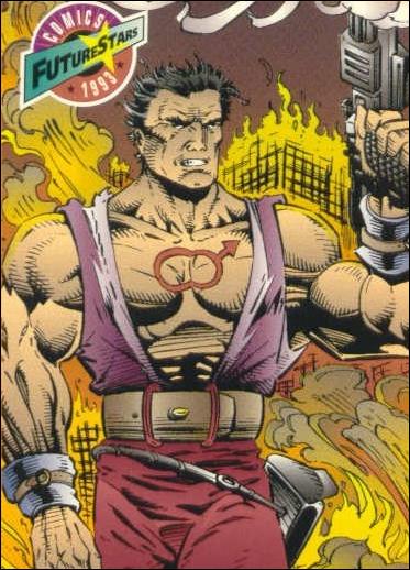 Comics FutureStars (Base Set) card 76 Man-X