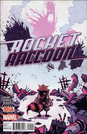 Rocket Raccoon (2014) issue 9 Skottie Young Cover
