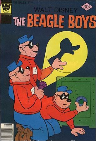 Walt Disney the Beagle Boys issue 36-B Whitman Cover