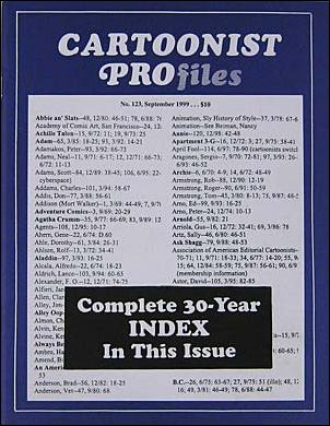 Cartoonist PROfiles issue 123