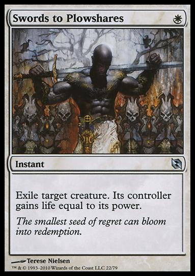 Magic the Gathering: Duel Decks: Elspeth vs. Tezzeret (Base Set) card 22 Swords to Plowshares