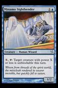 Magic the Gathering: Betrayers of Kamigawa (Base Set) card 41 Minamo Sightbender
