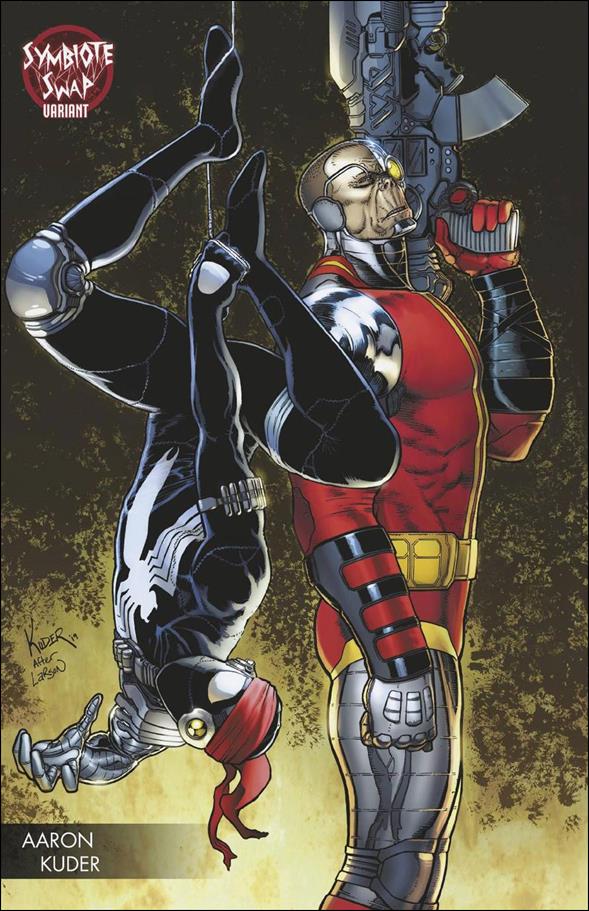 Symbiote Spider-Man: Alien Reality issue 1-F Aaron Kuder Young Guns "Symbiote Swap" Cover